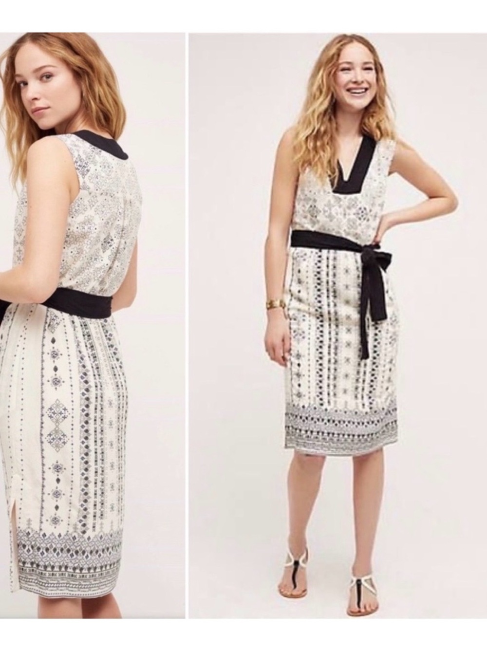 Anthropologie Sleeveless HD in Paris Dress